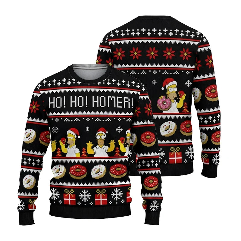 Simpsons Ugly Christmas Sweater - The Simpsons (ONLINE ORDER ONLY)