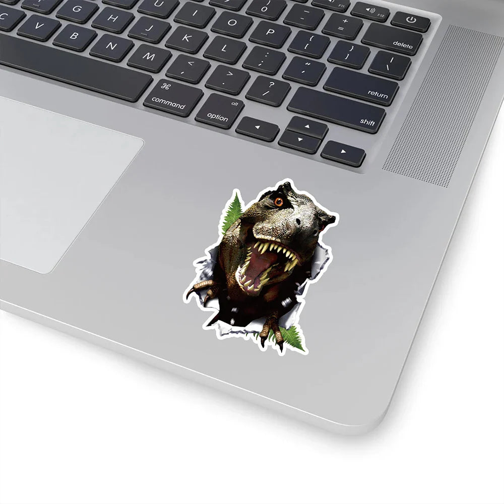 10/30/50/100PCS Jurassic Dinosaur Cool Stickers Graffiti Toys For Boys Kids DIY Fridge Skateboard Phone Notebook PVC Car Sticker (Online Order Only)