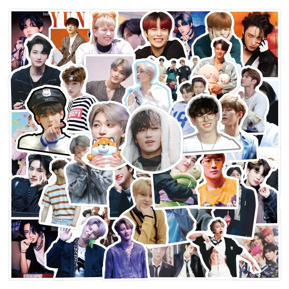 ATEEZ Stickers Set: Waterproof Decals for Luggage, Laptop, Phone, Car, Bike, Skateboard (Online Order Only)