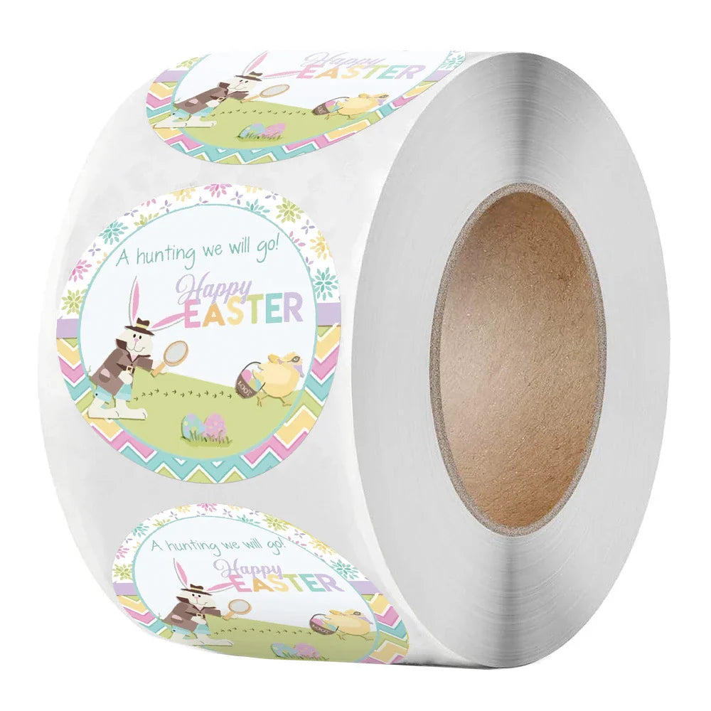 500pcs/roll Animals Stationery Labels Cute Reward Stickers For Kids Children Kindergarten School Students Games Toy (ONLINE ORDER ONLY)
