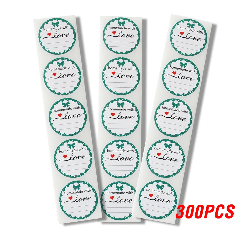 100-500pcs Round Paper Pink Pretty Things Inside Stickers Gold Thank You Stickers For Small Business Packaging Seal Label (ONLINE ORDER ONLY)