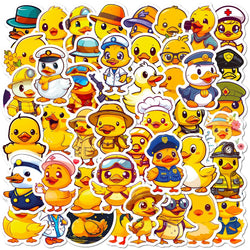 Cute Duck Stickers 10/25/50pcs for Kids DIY Scrapbooking, Water Bottle, Phone, Laptop, Guitar Decals (Online Order Only)