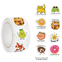 100-500pcs Cute Decal Student  Reward Stickers For Scrapbook Education Kids Gift Learning Motivational Toys Stationery stickers (ONLINE ORDER ONLY)