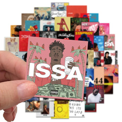 Unique Square Printed Album Cover Sticker Pack (ONLINE ORDER ONLY)