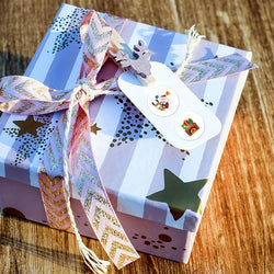 100-500pcs Merry Christmas Holiday Decoration Sticker 2.5cm Party Gift Baking Seal Sticker Invitation Letter Envelope Sticker (ONLINE ORDER ONLY)