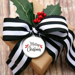 100-500Pcs Merry Christmas Socks Tree Label Stickers for Gift Card Package Wrapping Festival Party Baking Small Business 1 Inch (ONLINE ORDER ONLY)