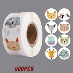 100-500pcs Teacher Reward Sticker Fun Motivation Animal Stickerfor School Teacher Student Stationery Stickers Kids (Online Order Only)