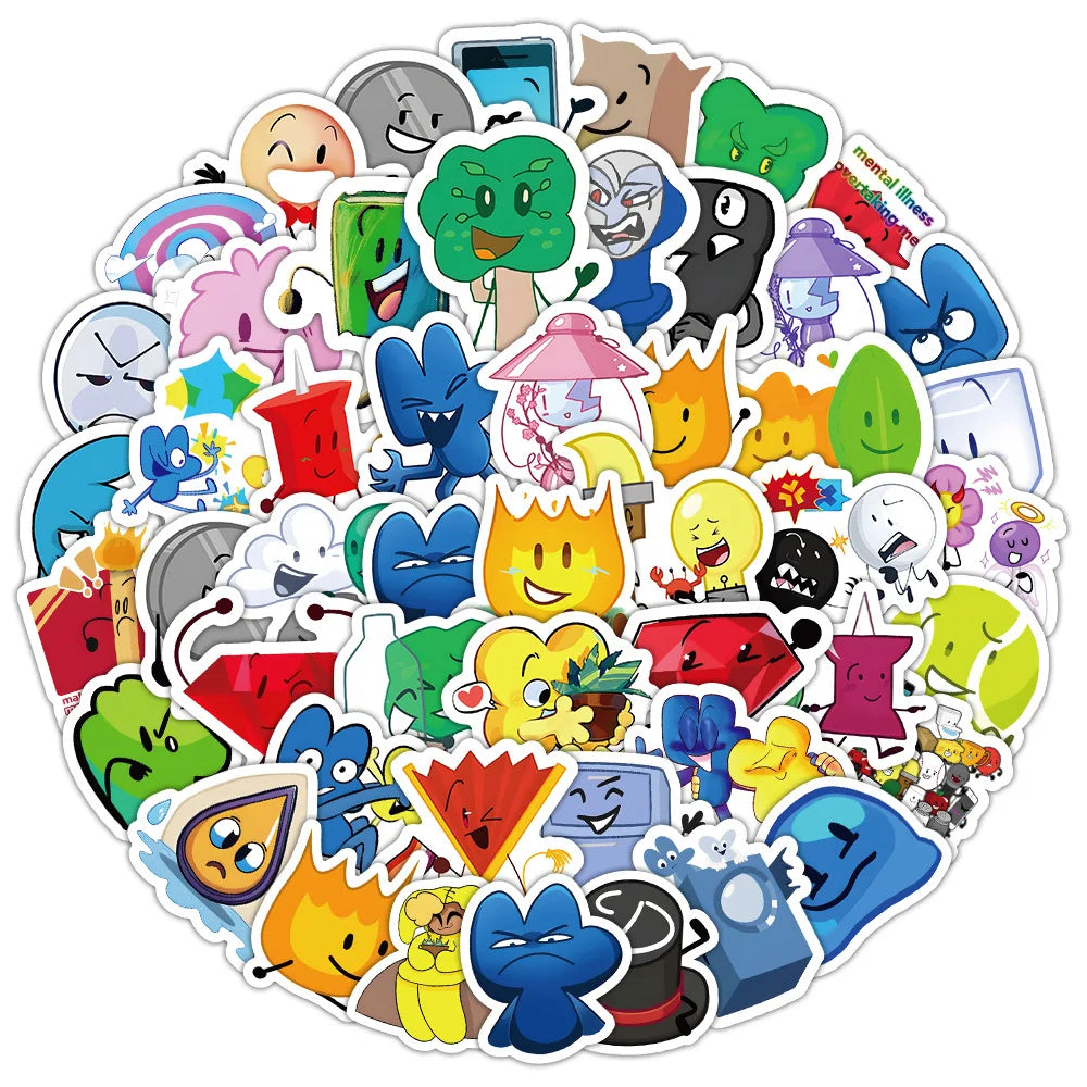 10/30/50/103PCS Funny Game Stickers Cartoon Sticker Waterproof Decoration DIY Luggage Laptop Phone Car Bike Skateboard Decals (ONLINE ORDER ONLY)