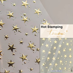 Dreamy Moon Star Cloud Butterfly Starrylight Rhinestone 5D Soft Embossed Relief Nail Art Sticker 3D Decal Decoration Manicure (ONLINE ORDER ONLY)
