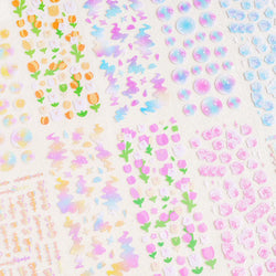 Lovely Sweet House Series Stickers Bubble Love Chain Scrapbooking Decorative Diary Album Stick Label Kawaii Korean Stationery (ONLINE ORDER ONLY)