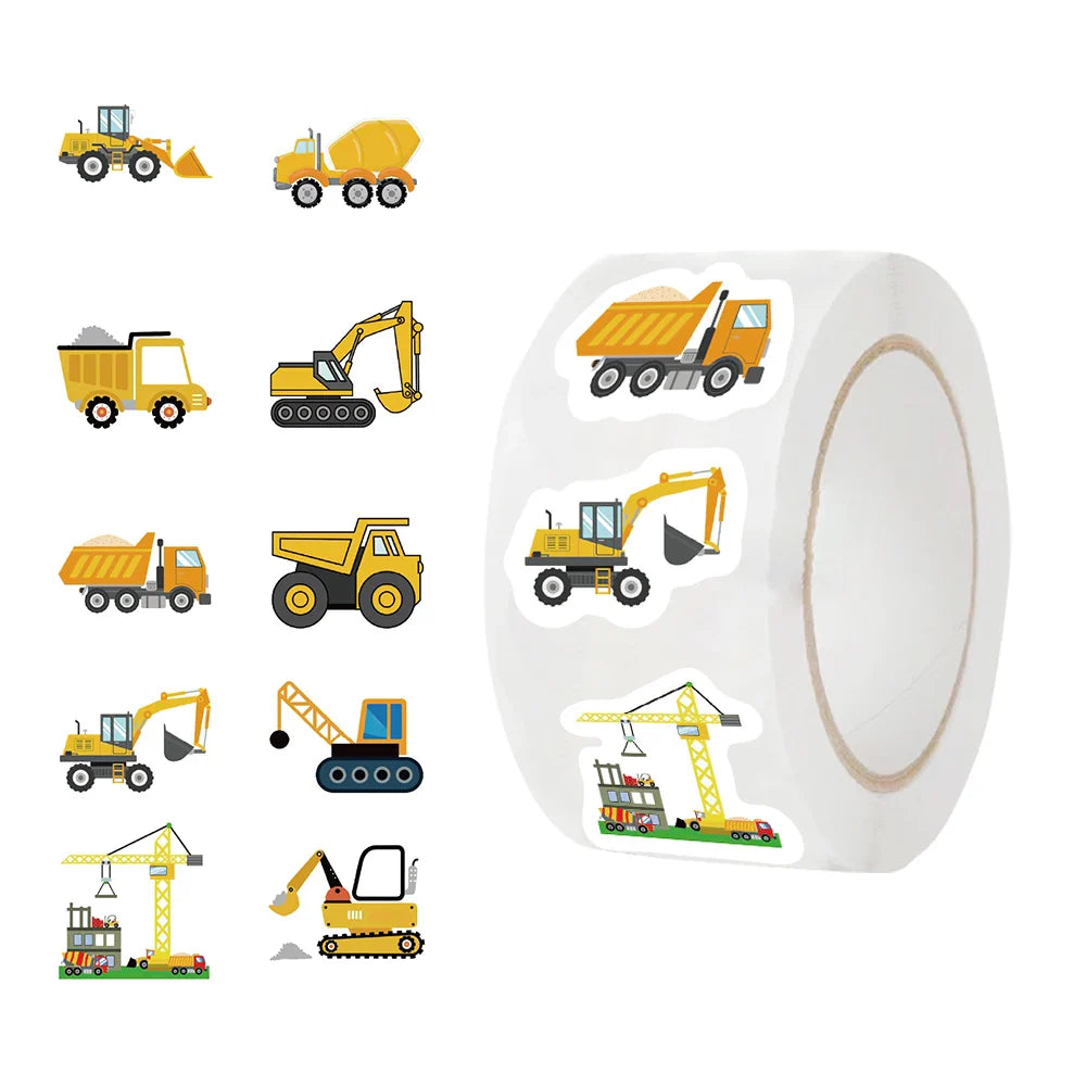 500pcs Teacher Reward Stickers for Kids Children Kindergarten School Encouragement Students Cute Toy Animals Stationery Sticker (ONLINE ORDER ONLY)