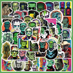 Frankenstein Biologist Novel Stickers PVC Waterproof Skateboard Notebook Graffiti (Online Order Only)