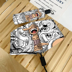 One Piece Nika Luffy Fold Umbrella Automatic Sunscreen (ONLINE ORDER ONLY)