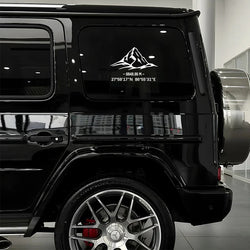 Mount Everest decal,with its longitude and latitude decal,creative&fashion with high quality for car trucks snowboard &laptops (ONLINE ORDER ONLY)