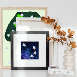 100-500pcs Holographic Silver Star Stickers For Kids Reward 1inch Foil Star Stickers Labels For Wall Crafts Classroom Supplies (ONLINE ORDER ONLY)