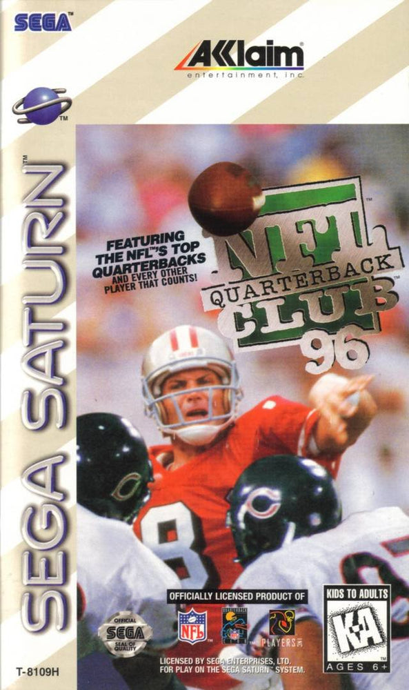 NFL Quarterback Club 96 (Sega Saturn) (ONLINE ORDER ONLY)