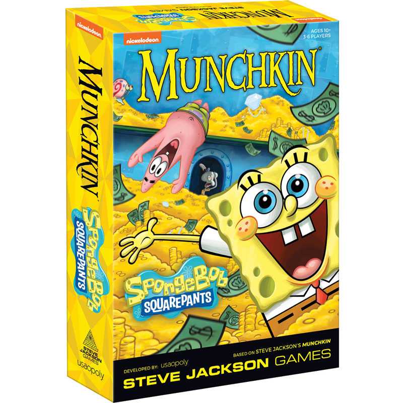 Munchkin: SpongeBob SquarePants (ONLINE ORDER ONLY)