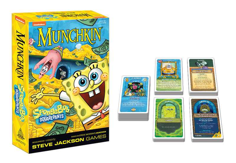 Munchkin: SpongeBob SquarePants (ONLINE ORDER ONLY)