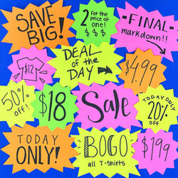 Starburst Signs (ONLINE ORDER ONLY)