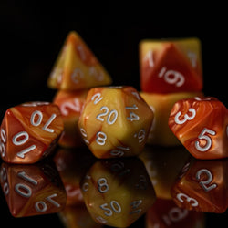 Screwdriver Cocktail Acrylic Dice Set (ONLINE ORDER ONLY)
