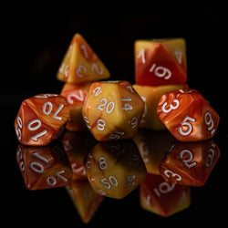Screwdriver Cocktail Acrylic Dice Set (ONLINE ORDER ONLY)