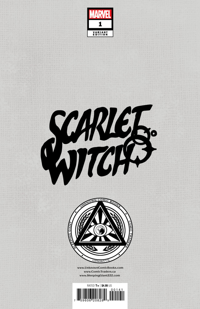 [Foil] Scarlet Witch #1 Unknown Comics David Nakayama Exclusive Virgin Var (06/12/2024) (ONLINE ORDER ONLY)