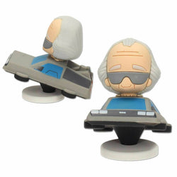 Back to the Future Doc Brown in DeLorean Pokis Mini-Figure (ONLINE ORDER ONLY)