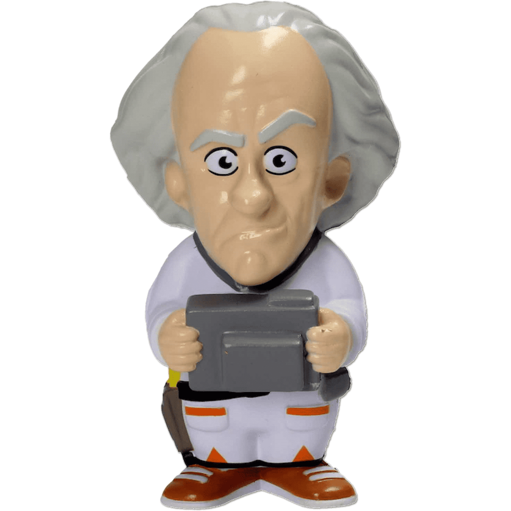 Back to the Future Doc Brown Stress Doll (ONLINE ORDER ONLY)