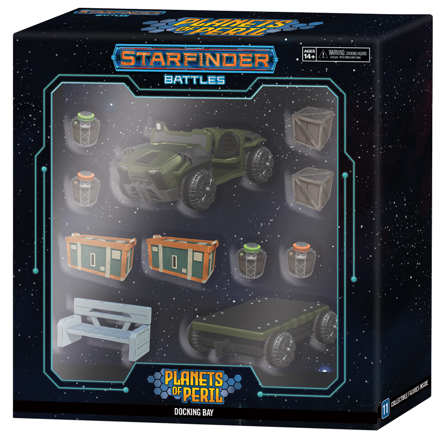 Starfinder Battles: Planets of Peril - Docking Bay Premium Set (ONLINE ORDER ONLY)