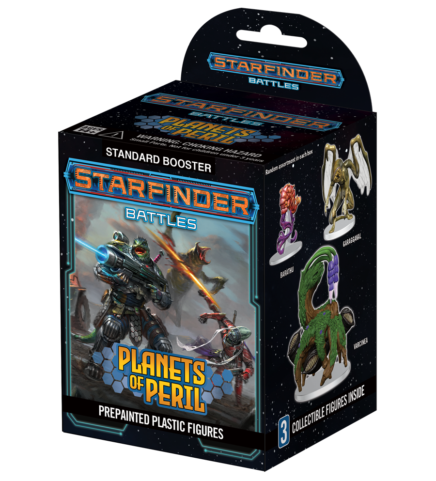 Starfinder Battles: Planets of Peril Booster (ONLINE ORDER ONLY)