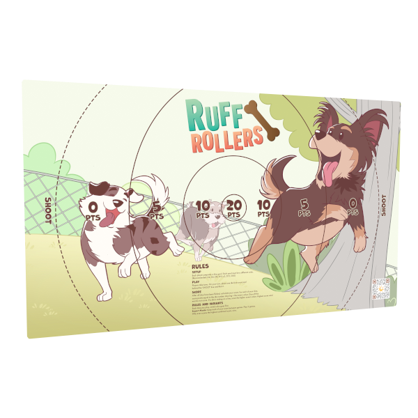 Ruff Rollers (Quick Playmat Game) (ONLINE ORDER ONLY)
