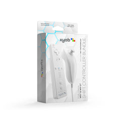 White Wireless Controller Bundle Compatible with Nintendo Wii & Wii U (Online Order Only)
