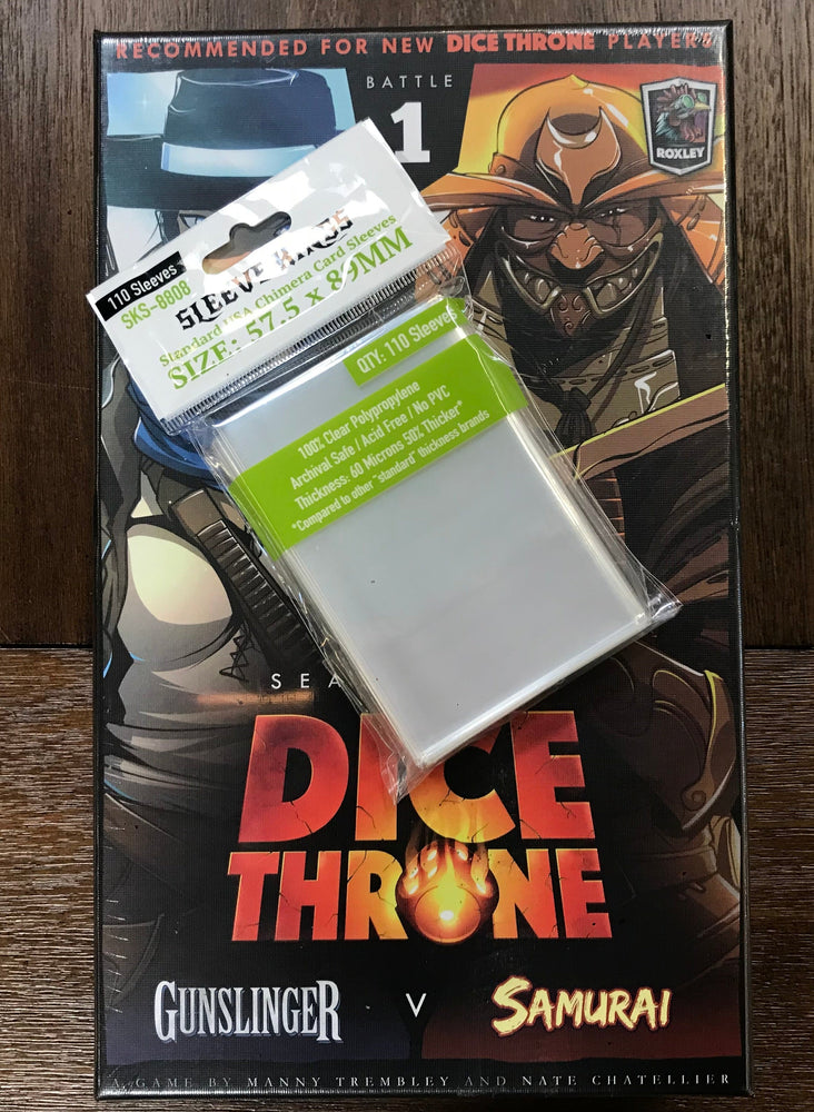 "Dice Throne: Season One" Compatible Card Sleeve Bundle (8808 X 2) (ONLINE ORDER ONLY)