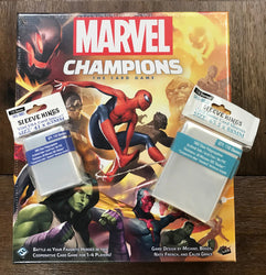 "Marvel Champions: The Card Game" Core Set Compatible Sleeve Bundle (8801 X 1 + 8810 X 4) (ONLINE ORDER ONLY)