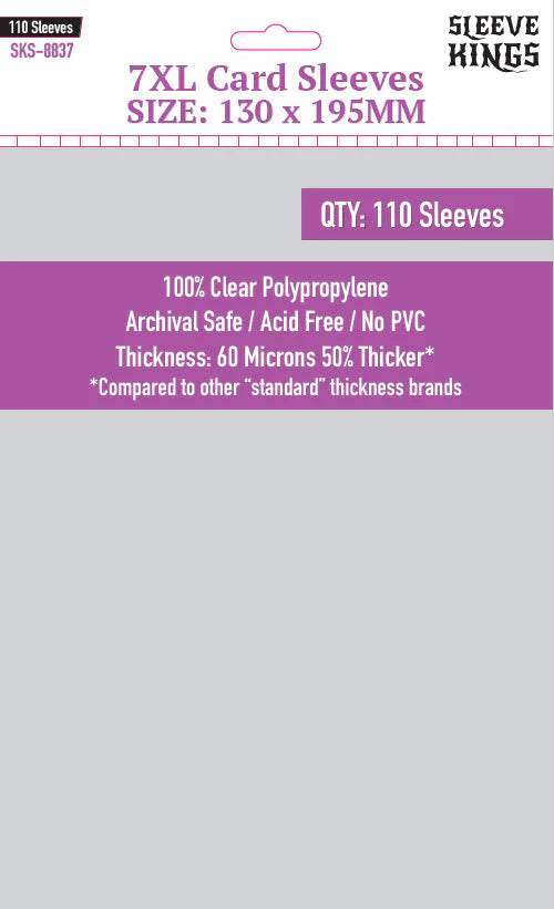 Sleeve Kings: 130x195mm Sleves