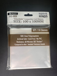 "Etherfields" Compatible Sleeves (100 X 100 MM) - 110 Pack, SKS-8838 (ONLINE ORDER ONLY)