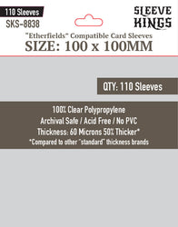 "Etherfields" Compatible Sleeves (100 X 100 MM) - 110 Pack, SKS-8838 (ONLINE ORDER ONLY)