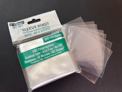 Medium Square Card Sleeves (65x65mm) 110 Pack, 60 Microns, SKS-8841 (ONLINE ORDER ONLY)