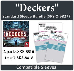 Deckers Compatible Card Sleeve Bundle (8810 x 2, 8818 x 1) (ONLINE ORDER ONLY)