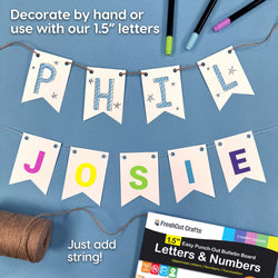 Small DIY Banner Flags (ONLINE ORDER ONLY)