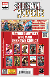 Spider-man & Wolverine #1 Unknown Comics Tyler Kirkham Exclusive Virgin Var (06/18/2025) (ONLINE ORDER ONLY)