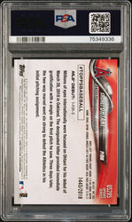 Graded 2018 Topps Update Gold Shohei Ohtani #US285 /2018 Rookie RC Baseball Card PSA 9 Mint (ONLINE ORDER ONLY)