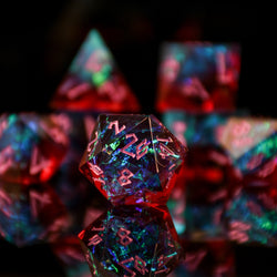 Sorcerous Burst Sharp-Edged Resin Dice Set (ONLINE ORDER ONLY)