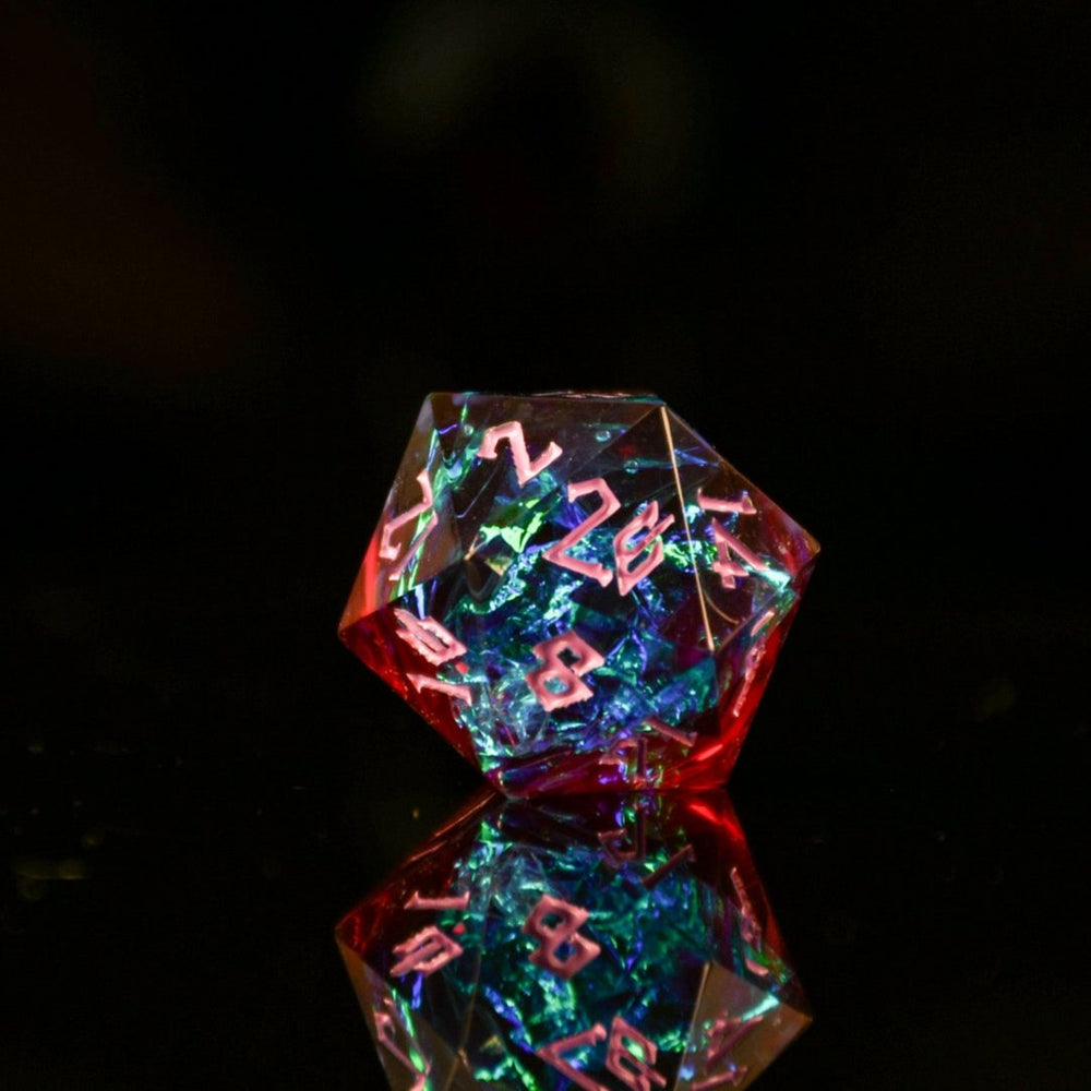 Sorcerous Burst Sharp-Edged Resin Dice Set (ONLINE ORDER ONLY)