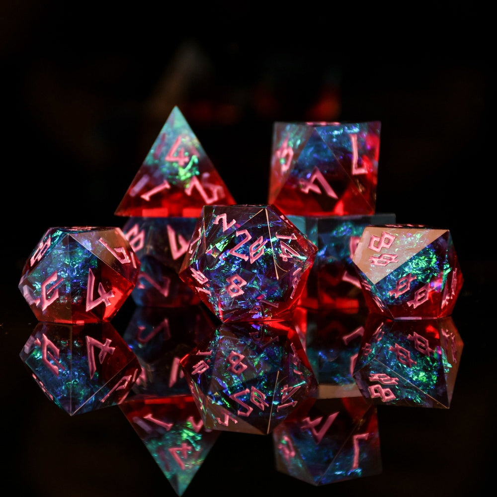 Sorcerous Burst Sharp-Edged Resin Dice Set (ONLINE ORDER ONLY)