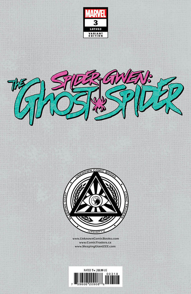 Spider-Gwen: The Ghost-Spider #3 Unknown Comics Ejikure Exclusive Var (07/31/2024) (Online Only)