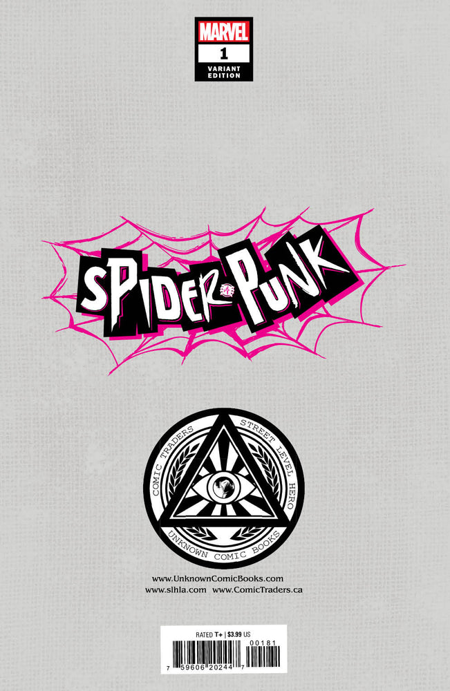 Spider-Punk 1 Unknown Comics Tony Daniel Exclusive Var (04/06/2022) (Online Order Only)