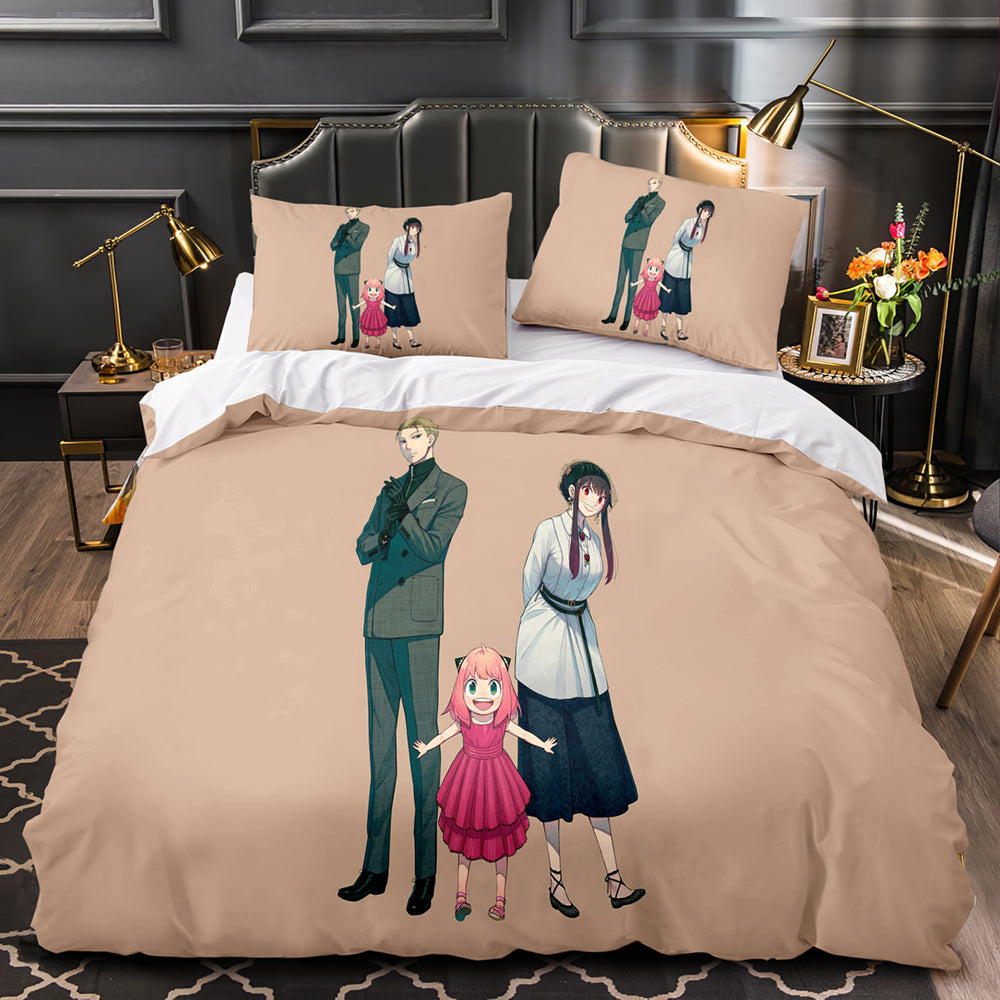 SPY×FAMILY Pattern Bedding Set Quilt Cover Without Filler (Online Order Only)