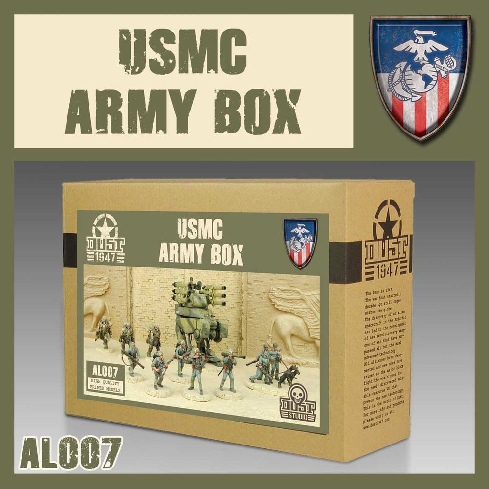 DUST 1947: USMC Army Box (ONLINE ORDER ONLY)
