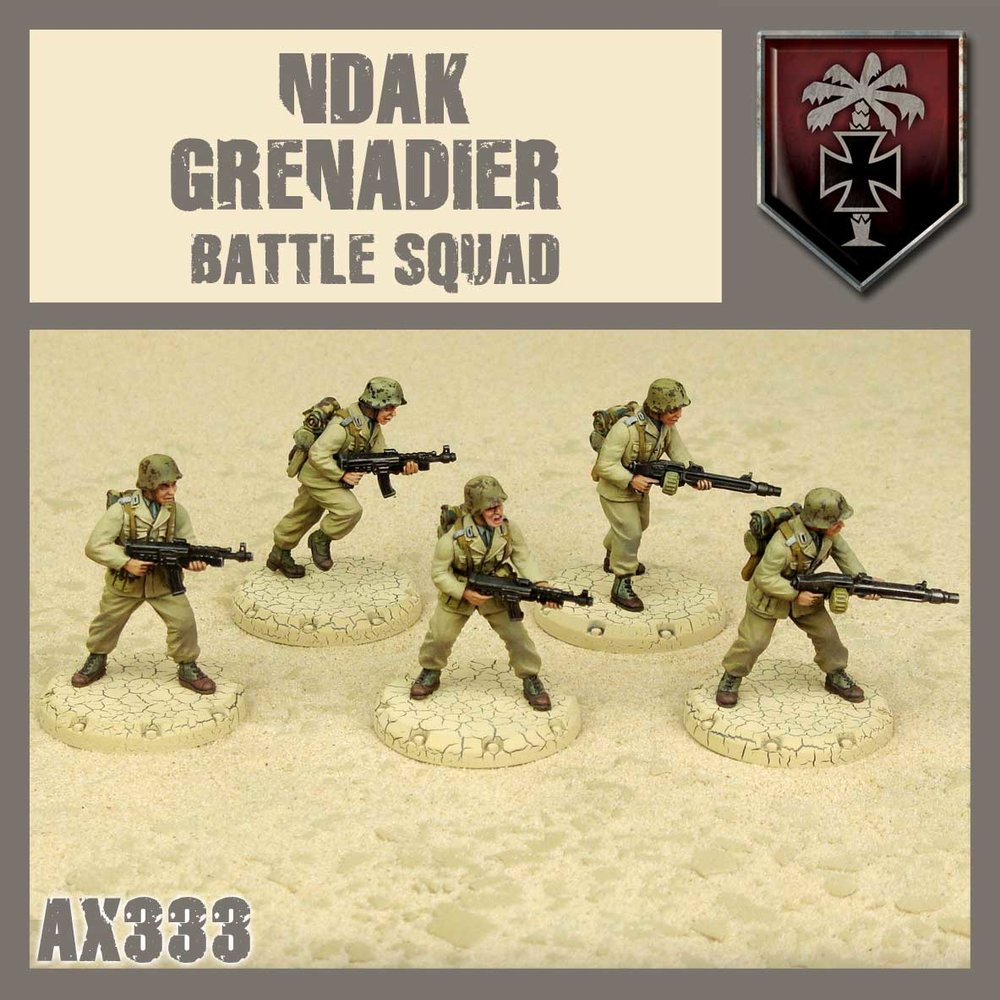 DUST 1947: NDAK Battle Squad (ONLINE ORDER ONLY)